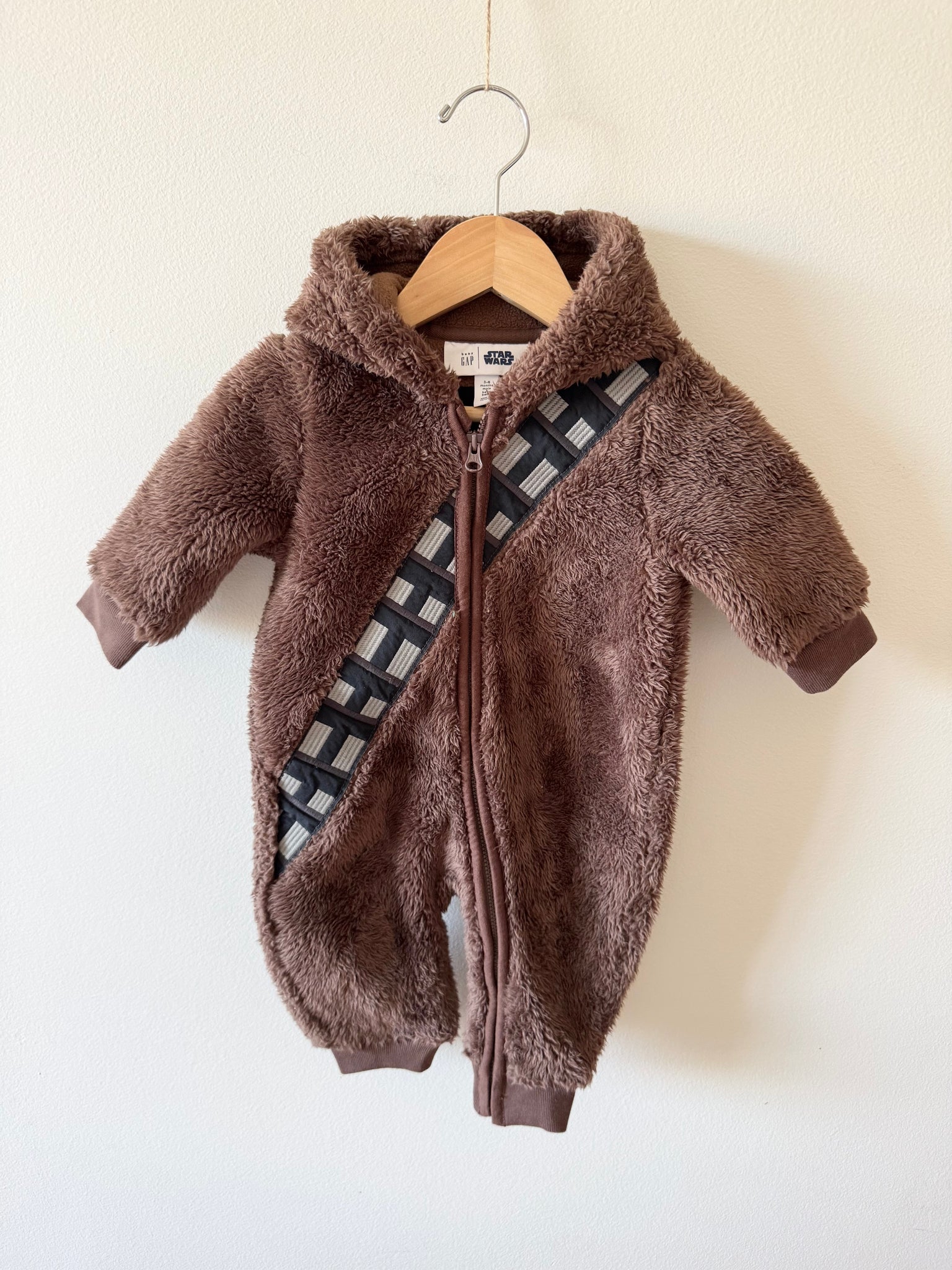 NEW Gap x Star Wars Chewbacca Fuzzy Bunting • 3-6 months