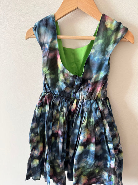 Bijou Sauvage Green Blue Watercolour Tank Dress • 3 years