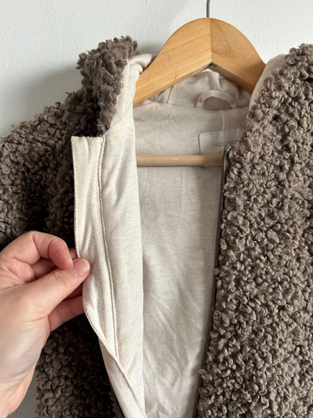 Noppies Fuzzy Bear Bunting Suit • 3-6 months