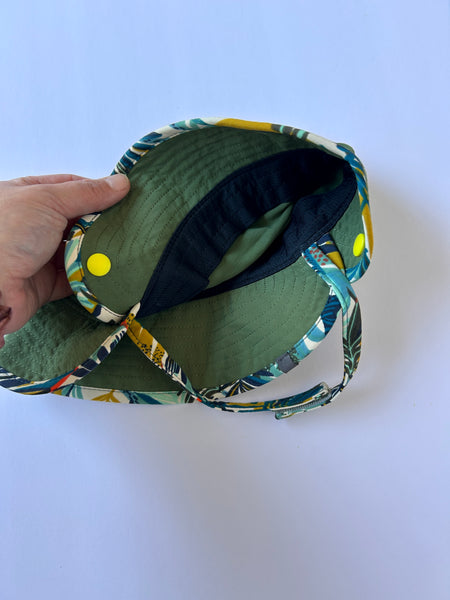 MEC Convertible Green Bucket Hat • 2-5 years (small)