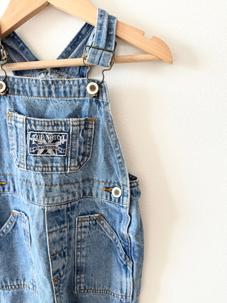 Vintage Mini Jez Denim Overalls • 1-3 years