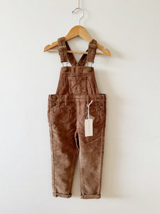 NEW Jamie Kay Brown Corduroy Overalls • 3 years