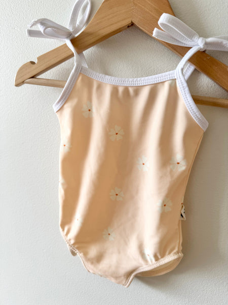 Les Petits Natures Daisy Tie Swimsuit • 6-12 months