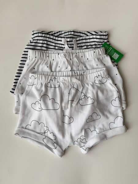 NEW Gap 3pk Cotton Shorties • 18-24 months