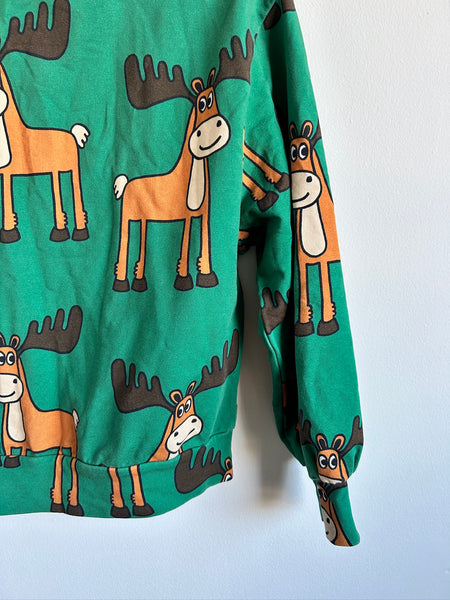 Kukukid  Boxy Moose Long Sleeve Top • 10-12 years (146-152cm)