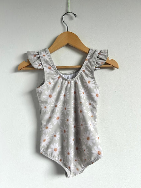 Current Tyed Daisy Flutter Sleeve Swimsuit • 2-3 years