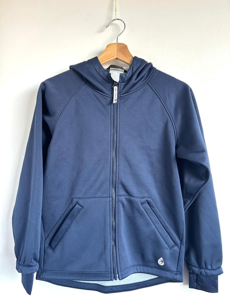Therm Blue Zip Up Fleece Water Repellant Jacket • 9-11 years