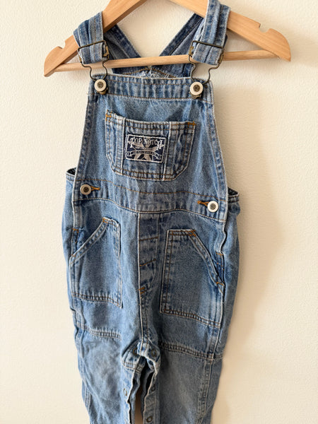 Vintage Mini Jez Denim Overalls • 1-3 years