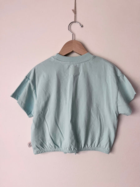 NEW Souris Mini Cropped Blue T-Shirt • 4-5 years
