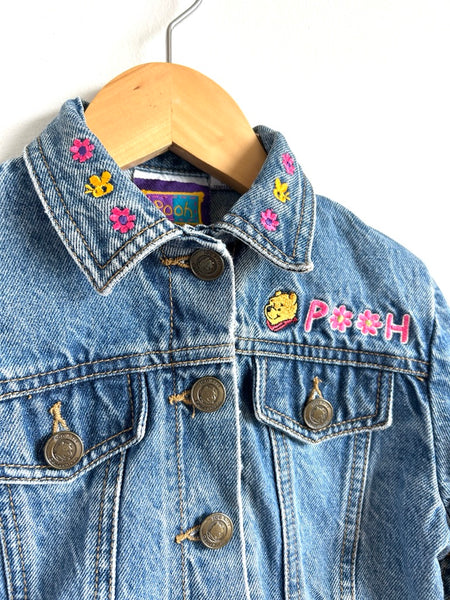 Vintage Pooh Denim Jacket • 1-2 years