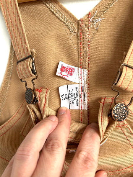 Vintage Brown Garanimals Overalls • 3-4 years