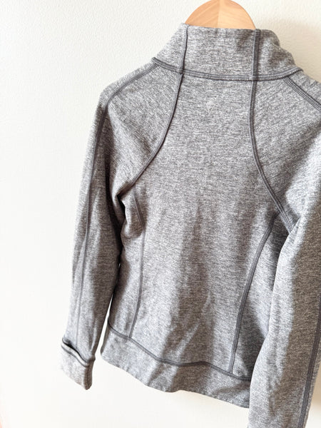 Ivivva Heather Grey Athletic Zip Up • 7 years