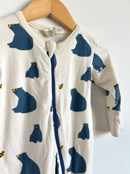 Parade Blue Bears Zip Sleeper • 6-12 months
