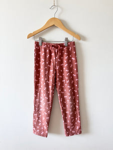 Joe Fresh Ribbed Pink Leggings • 5 years