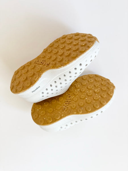 NEW Natives White Sneakers • 5c