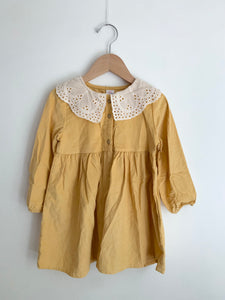 LC Waikiki Yellow Dress • 2-3 years