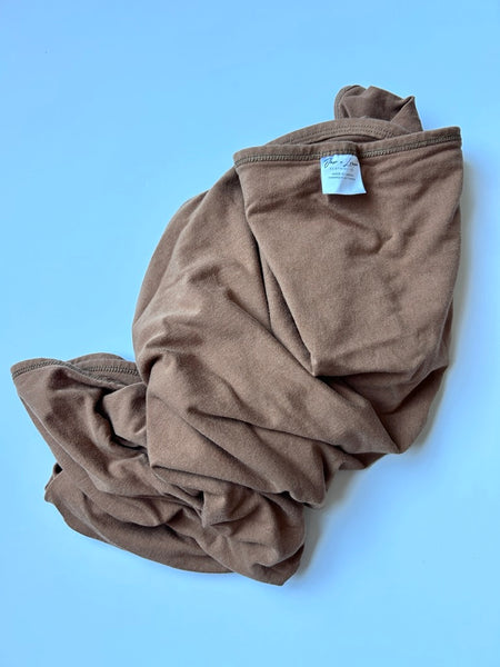 Jax and Lennon Brown Single Layer Everything Blanket • 40" x 40"