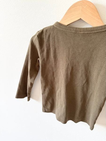 Kate Quinn Ribbed Button Cardigan • 2 years
