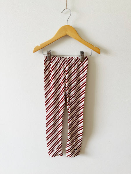 NEW Little and Lively Candy Cane Leggings • 4 years