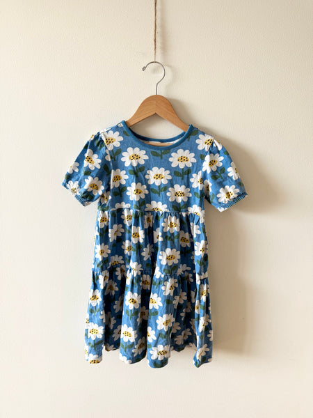 Hanna Andersson Blue Daisy Dress • 5-6 years