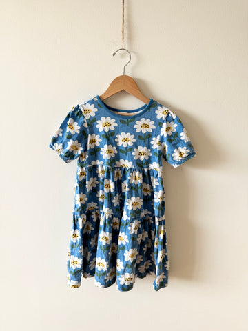 Hanna Andersson Blue Daisy Dress • 5-6 years