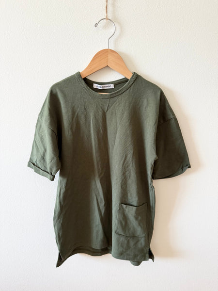 NEW Mingo Green Oversize T-Shirt • 6-8 years