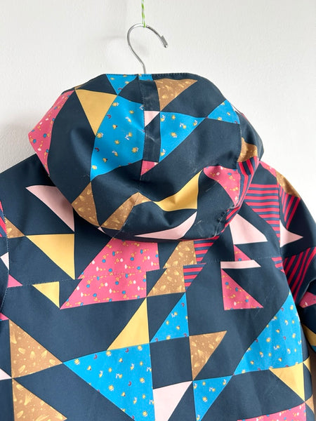 Patagonia Kids Snow Pile Quilt Print Jacket • 5 years