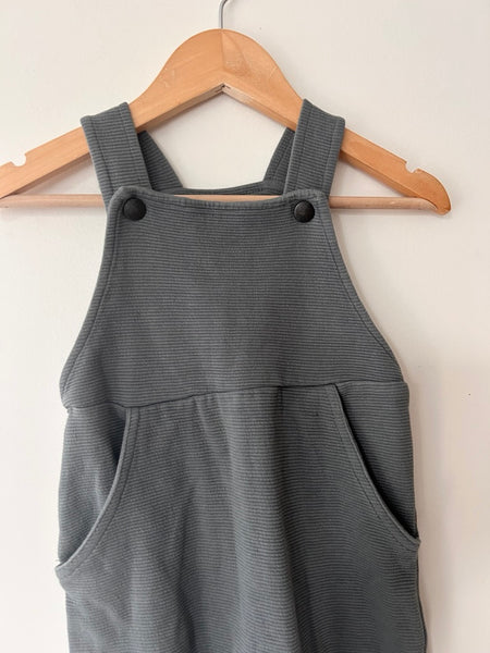 Loved Baby Thick Cotton Ribbed Ovearalls • 18-24 months *