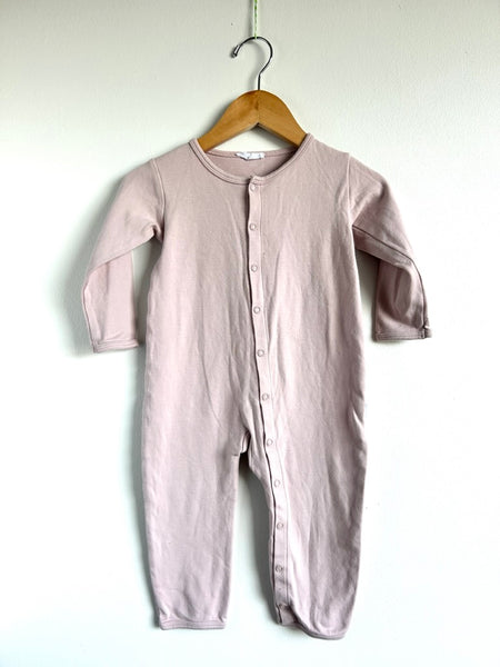 Jamie Kay Light Pink Long Sleeve Romper • 2 years