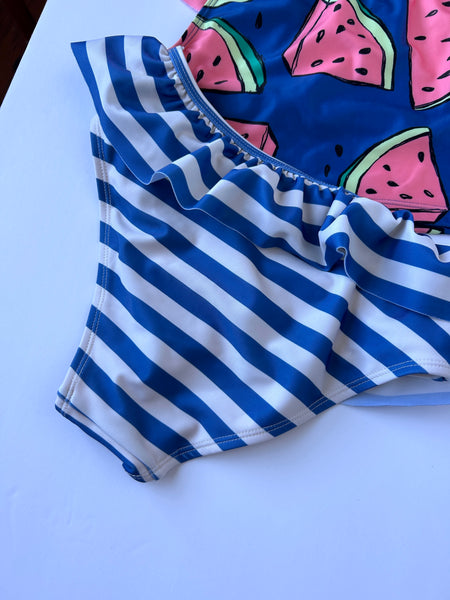 Tea Collection 2pc Watermelon Bathing Suit • 11-12 years