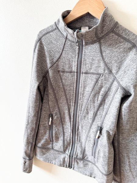 Ivivva Heather Grey Athletic Zip Up • 7 years