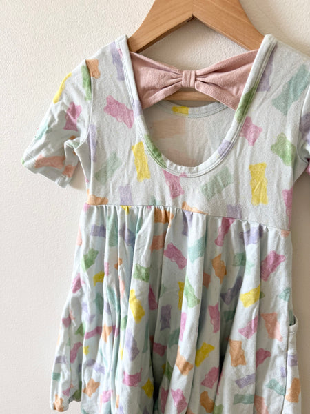 LouLou Lollipop Gummy Bear Blue Dress • 2-3 years