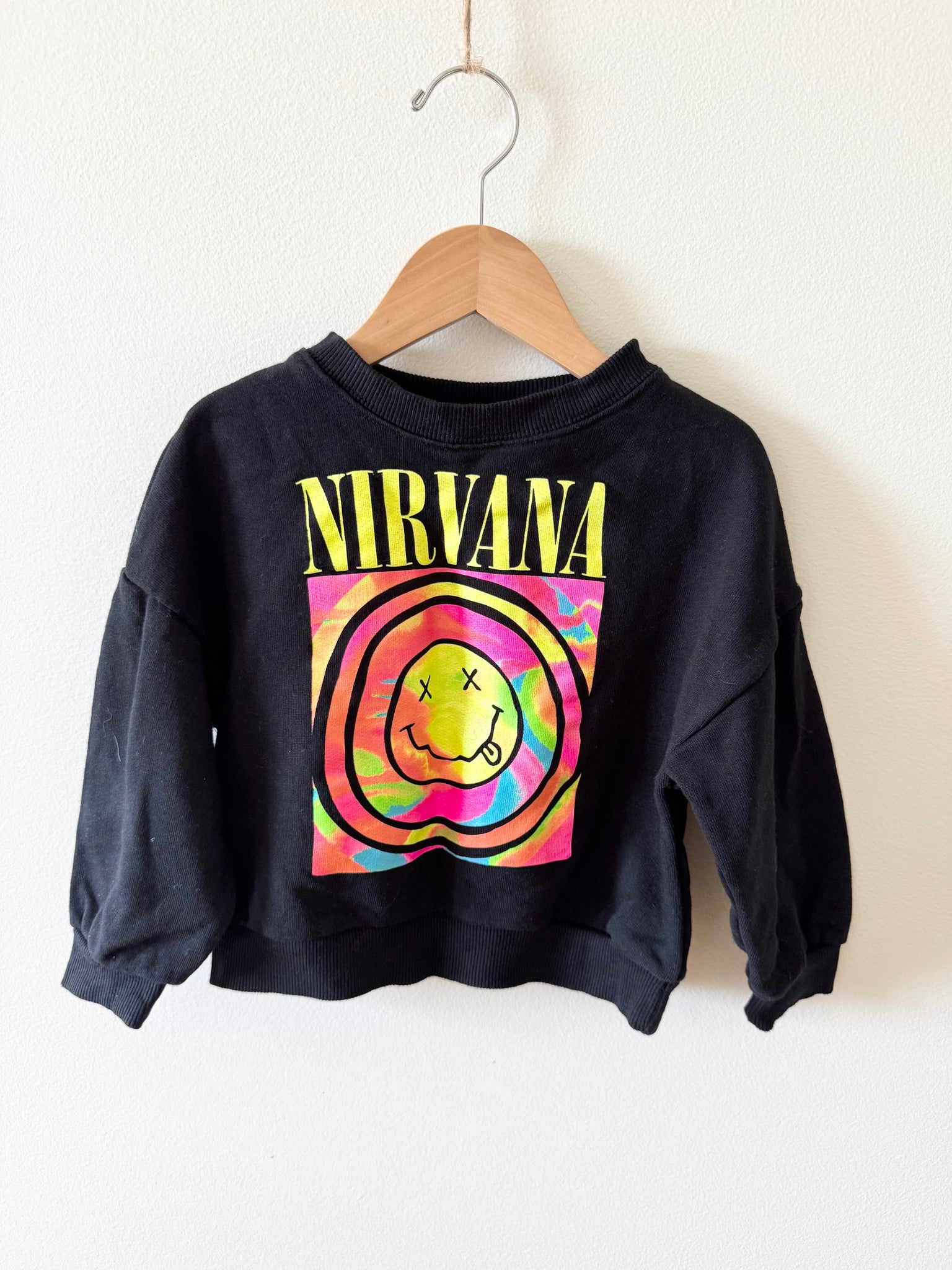 Zara x Nirvana Sweatshirt • 2-4 years