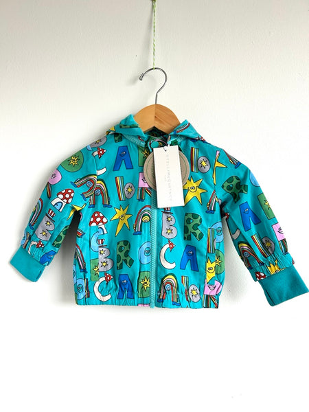 NEW Stella McCartney Colourful Raincoat • 6-18 months