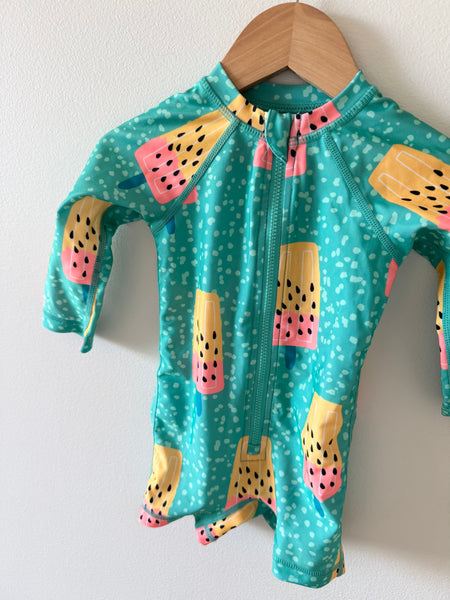 Tea Collection Long Sleeve Rashguard Suit • 3-6 months