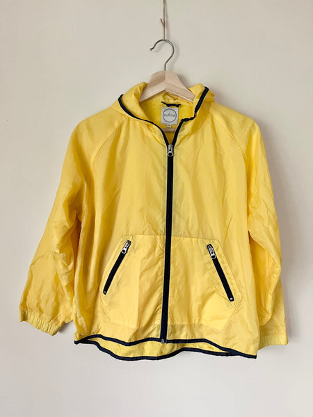 Vintage Outline Yellow Windbreaker • 8-12 years