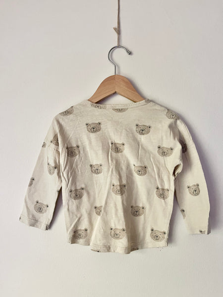 Rylee and Cru Bear Long Sleeve Top • 1-2 years
