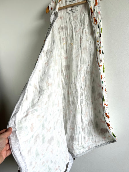 Loulou Lollipop Woodland Friends Lightweight Sleepsack • 1-2 years