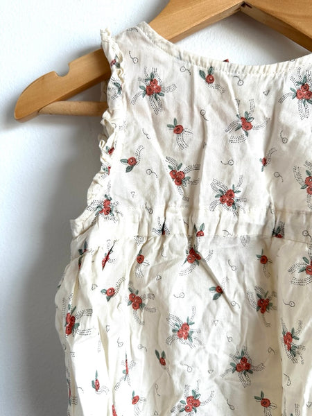 Benebene Cotton Ruffle Bubble Romper • 12 months