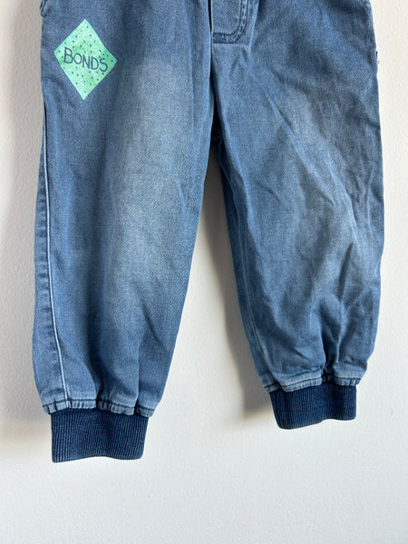 Bonds Denim Joggers • 3 years