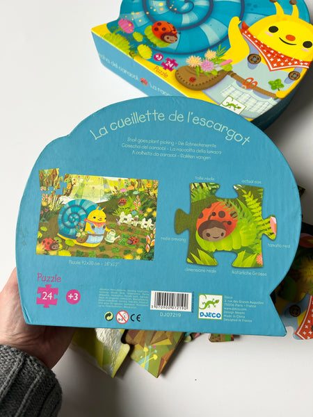 Djeco Snail Floor Puzzle • 24pc