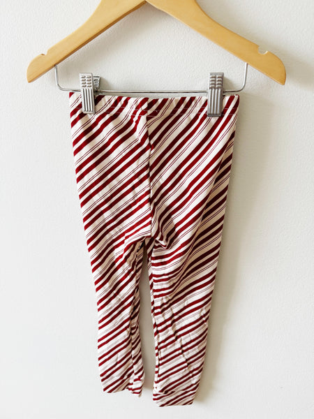 NEW Little and Lively Candy Cane Leggings • 4 years