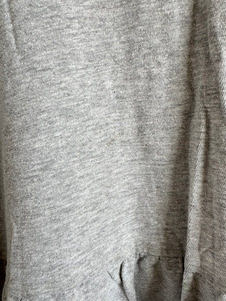 Petits Vilains Grey T-Shirt Dress Cotton • 4-6 years
