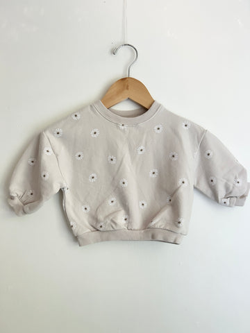 Petit Lem Daisy Sweatshirt • 6-12 months