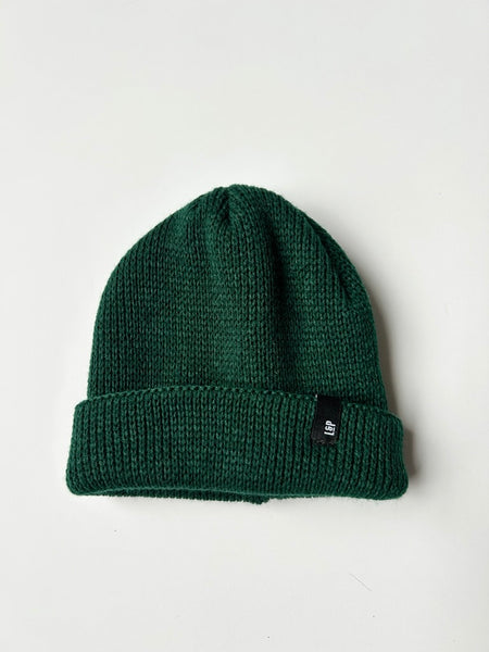 L&P Apparel Green Knit Toque • 0-6 months