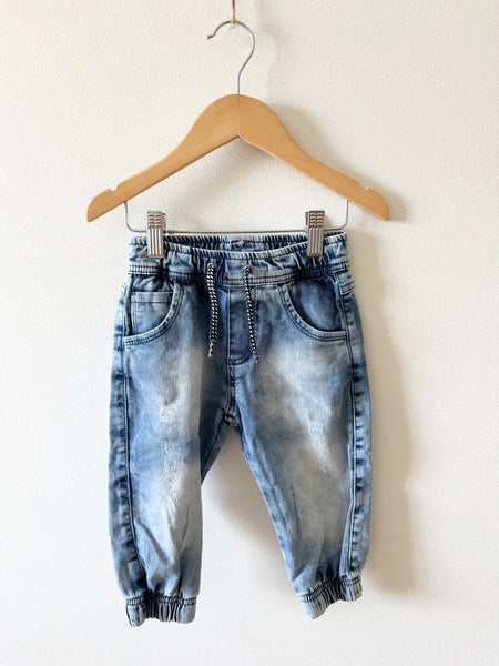 NEW Milon Jogger Style Jeans with Drawstring • 1-2 years