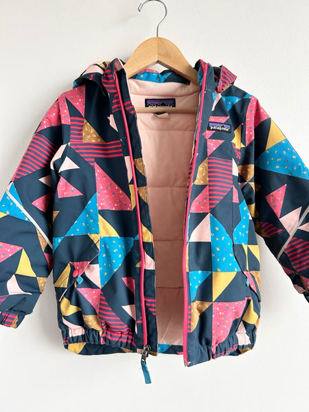 Patagonia Kids Snow Pile Quilt Print Jacket • 5 years