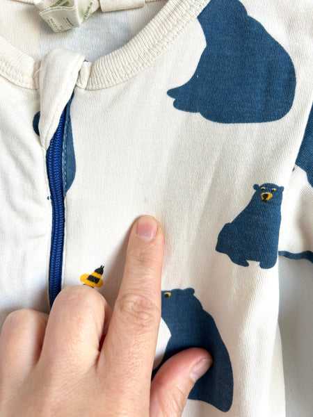 Parade Blue Bears Zip Sleeper • 6-12 months