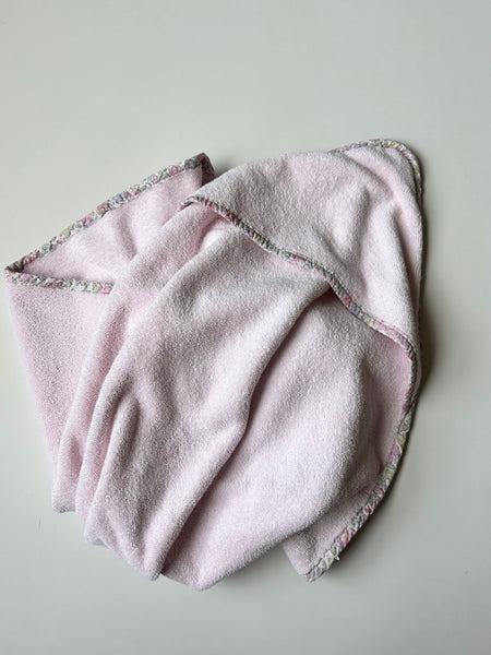 Jacadi x Liberty Hooded Baby Bath Towel • 30" x 30"