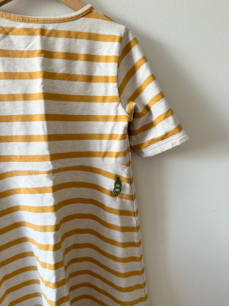 PK Beans Yellow Striped Dress • 8 years